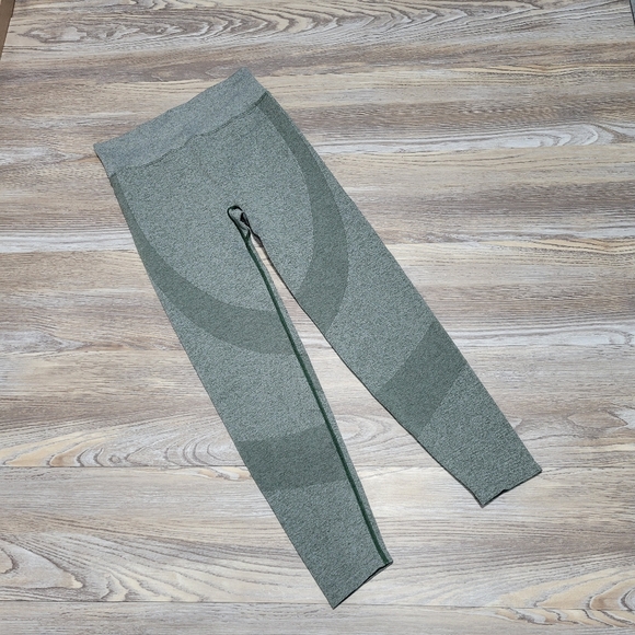 Victoria's Secret Pink Active Leggings Womens Size Medium Green - Picture 4 of 6